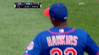 Hawkins not Mets' only option for closing duties