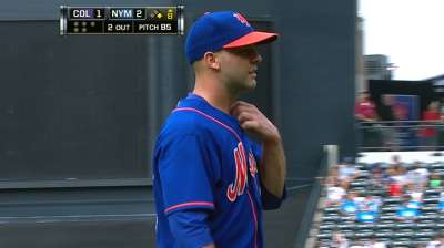 Reliability factor: Gee leads Mets to sweep of Rockies