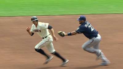 Pence ready to start new stolen base streak