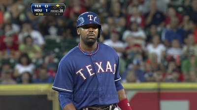 Rangers option Butler to make room for Rios