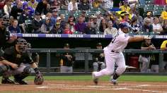 Rockies' bats break out in return home