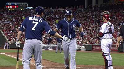 Quality at-bats lead to Venable's offensive burst