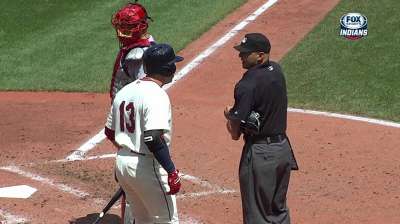 Asdrubal ejected in second for arguing strike calls