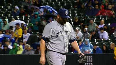 Padres designate O'Sullivan, recall Boxberger