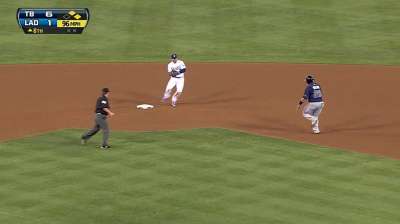 Dodgers praise mound work after soccer events
