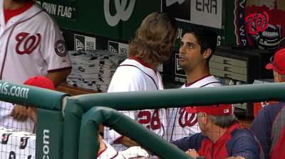 Gio, Werth argue in Nats dugout in first inning
