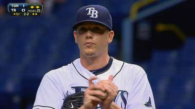 Hellickson rejoins Rays after regrouping in Minors