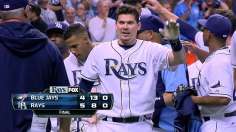 Rays walk off on Lobaton's ninth-inning triple