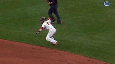 Red Sox expect Pedroia back after early exit