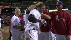 Hamilton's walk-off shot in 10th lifts Angels