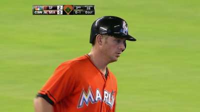 Marlins reaccionan al final para hundir a Gigantes