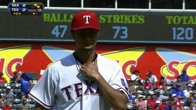 Rangers drop tight one to M's on ninth-inning hit