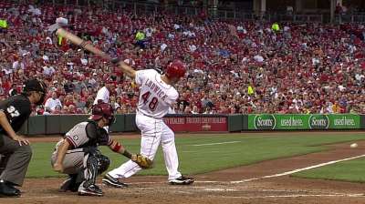 Offense stays on roll as Reds down D-backs
