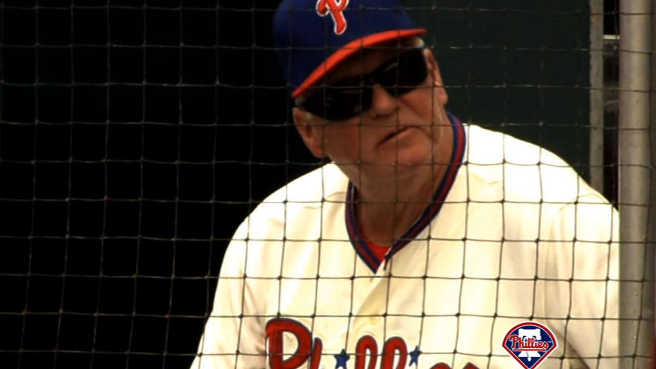 Manuel to join Phillies' Wall of Fame on Aug. 9