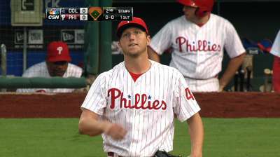 Martin, young arms show potential in Phils' win