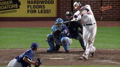 Orioles rally late but can't catch rival Rays