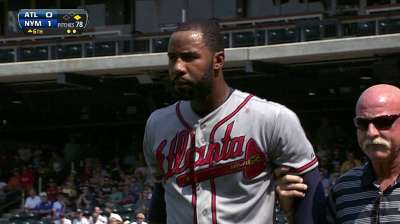 Heyward has broken jaw after being hit by pitch