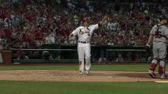 Holliday homer backs Waino in complete game
