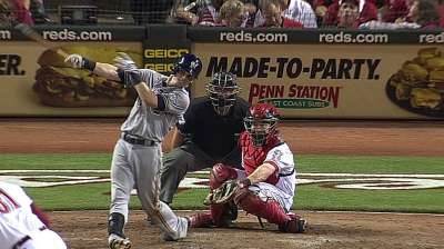 Roenicke wants Gennett to be more selective at plate