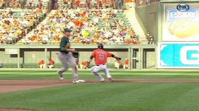 Suzuki gets second straight start in return to A's