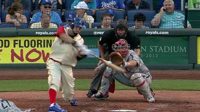 Davis, Royals can't stop trend against Nats