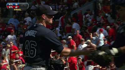 Kimbrel tasked with rare four-out save