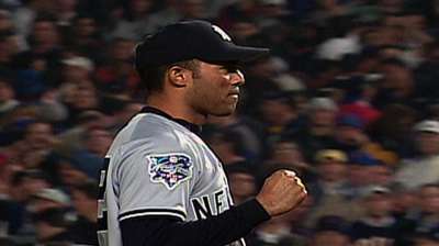 Rivera's six-out save paves way to third straight title