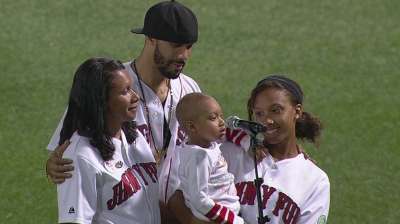 Young leukemia patient sings 'God Bless America'