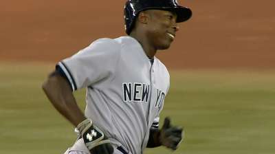 Pinstripes have brought out best in Soriano