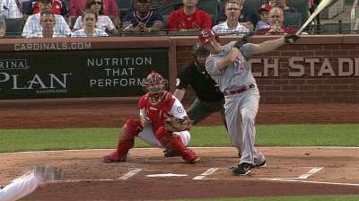 Ludwick back at cleanup spot for Reds