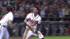 C. Johnson delivers for Braves in walk-off win