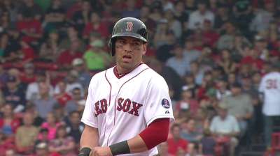 Ellsbury sits, dealing with sore left thumb