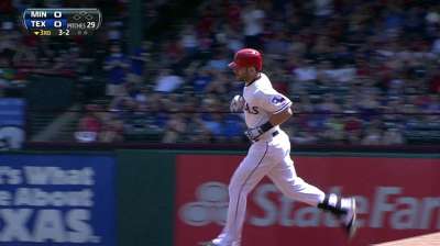 Rangers fall as division lead dwindles to one game