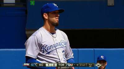 Shields dominates as Royals blank Blue Jays