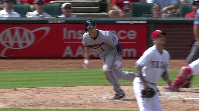 Presley called up, makes Twins debut