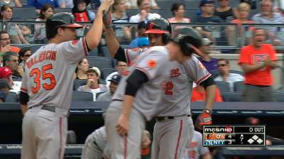 O's come to life just in time to down Yanks