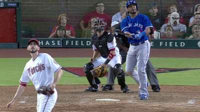 Rogers shuts down D-backs in series opener