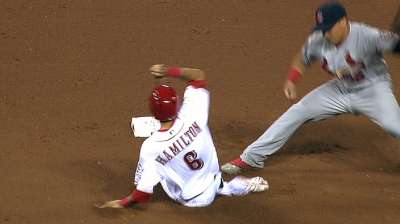 Hamilton steals the show -- then the ballgame