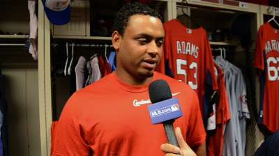 Perez developing his English skills in Majors