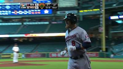 Twins rally before falling to Astros in ninth