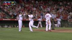 Young Angels lead way to split series with Rays
