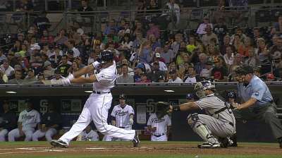 Venable sets Petco record with 15th homer