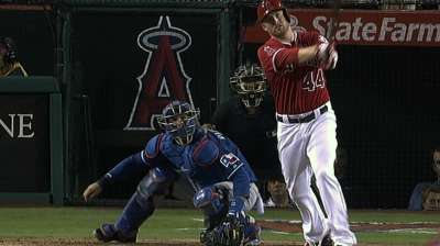 Angels rolling with runners in scoring position