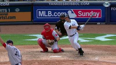 Left ankle still sore, Jeter out of lineup