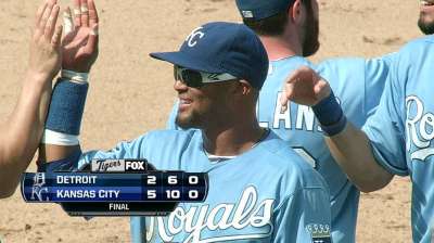 Holland in charge of Royals' vaunted bullpen