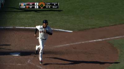Bochy may find starting chance for Adrianza