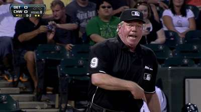 Cabrera y Leyland expulsados en juego vs. Chicago