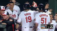Davis' 49th homer not enough as O's fall to Yanks