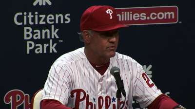 Phillies drop opener, but Rupp gives reason to smile