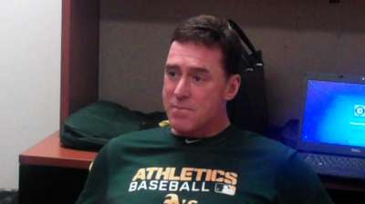 Despite opponent, A's keep same approach